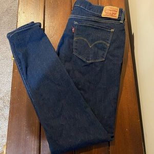 Levi Strauss 710 Super Skinny size 33 jeans NEVER WORN